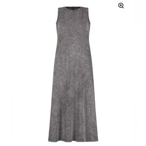 Aleeza Paris KodaNWT Elegant Gray Sleeveless Maxi Dress - Small